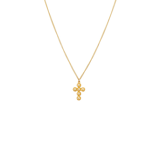 Small Fila Cross Necklace SEE WHY