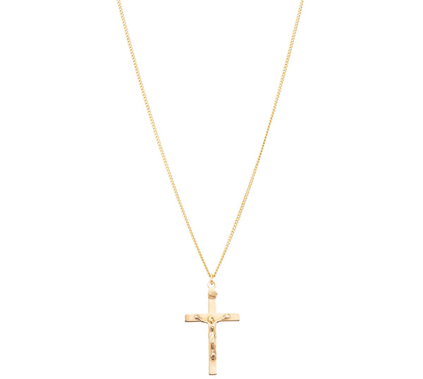 Curb Cross Necklace