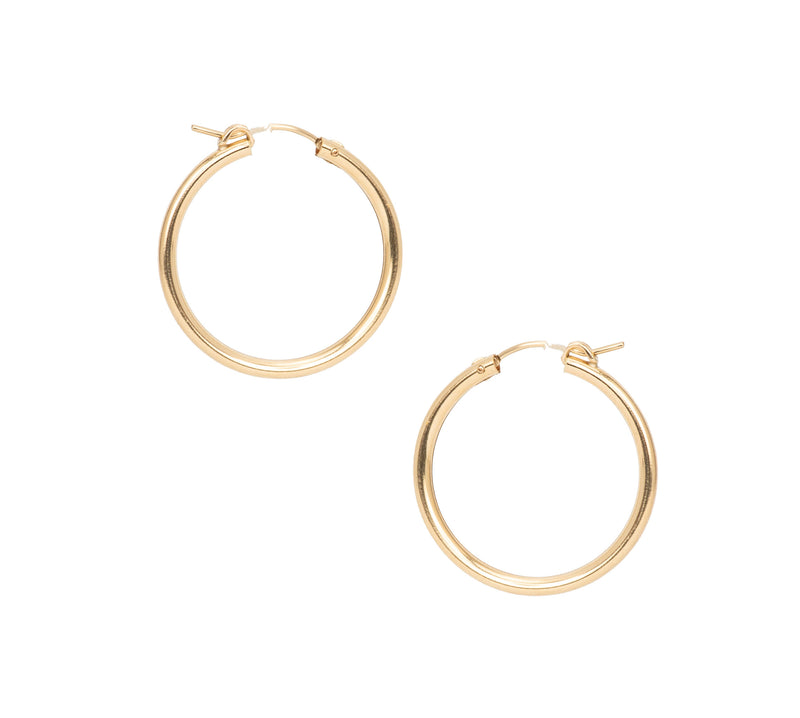 Gold Gia Hoops