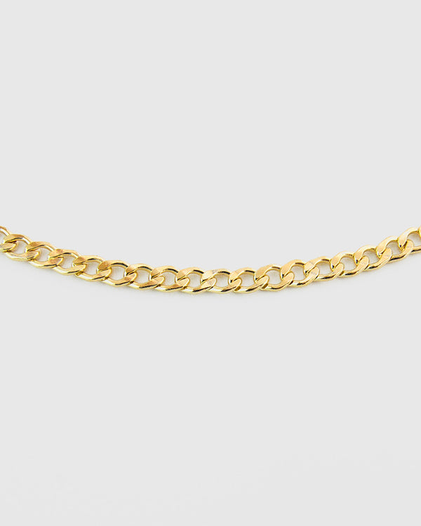Curb Choker Chain - 14K Gold Filled